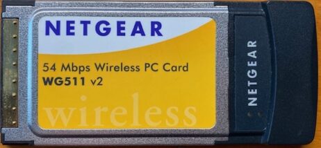 Netgear 54Mbps Wireless PC Card WG511 v2